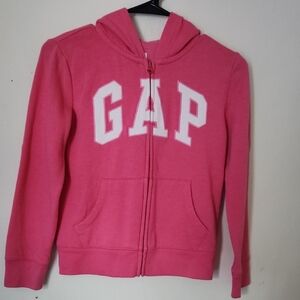 GAP Kids Bright Pink Zip-Up Hoodie